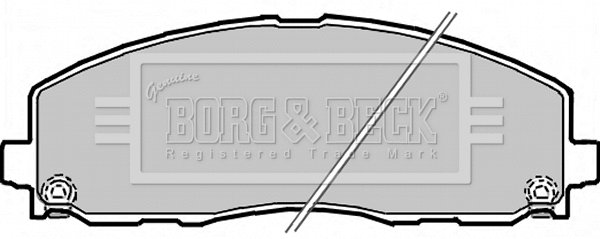 Brake Pad Set, disc brake (BBP2342)