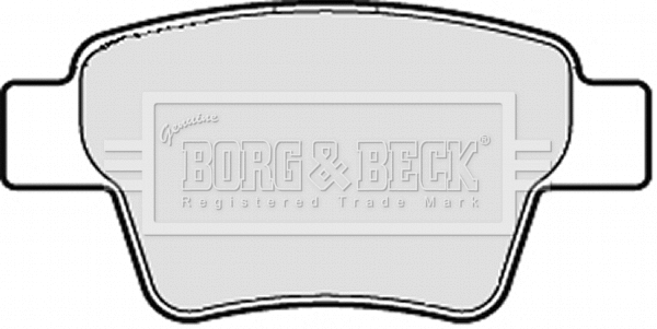Brake Pad Set, disc brake (BBP1983)