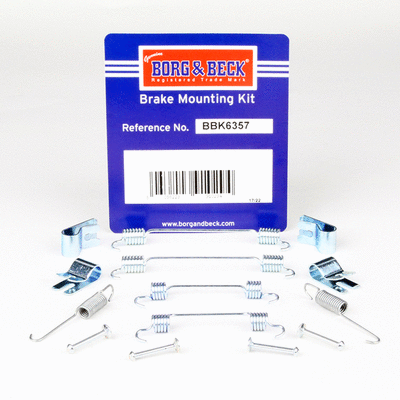 Accessory Kit, brake shoes