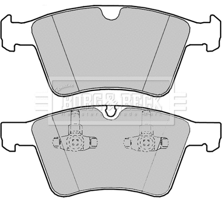 Brake Pad Set, disc brake (BBP2387)