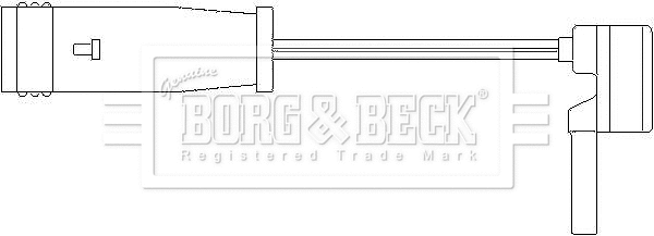 Warning Contact, brake pad wear (BWL3001)