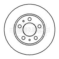 Brake Disc (BBD4865)
