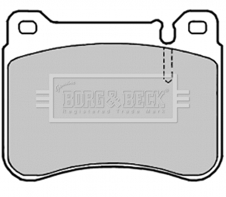 Brake Pad Set, disc brake (BBP1998)