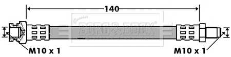 Brake Hose (BBH7428)