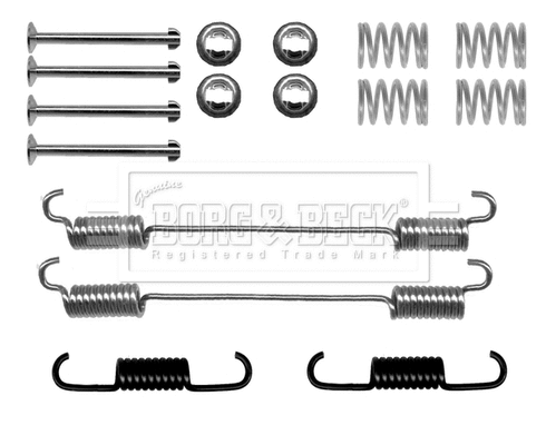Accessory Kit, brake shoes (BBK6156)