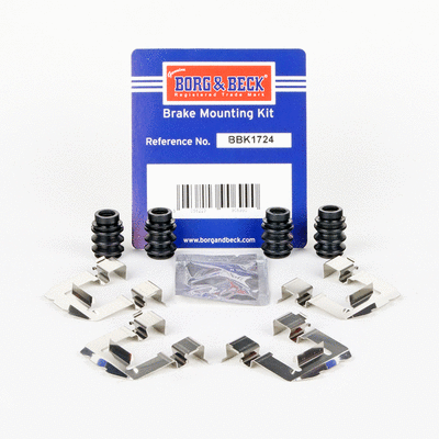 Accessory Kit, disc brake pad (BBK1724)