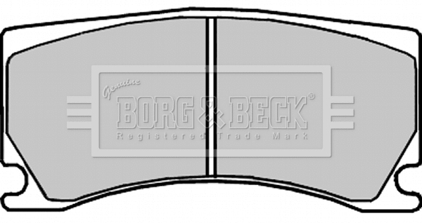 Brake Pad Set, disc brake (BBP2327)
