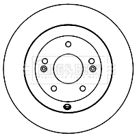 Brake Disc (BBD5160)