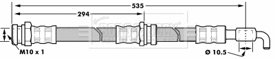 Brake Hose (BBH7313)