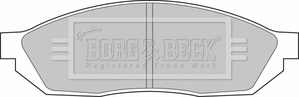 Brake Pad Set, disc brake (BBP1071)