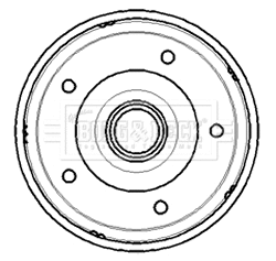 Brake Drum (BBR7194)