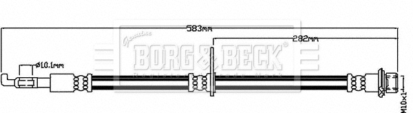Brake Hose (BBH8483)