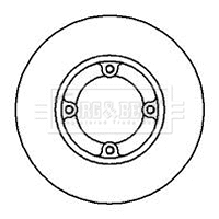Brake Disc (BBD4136)