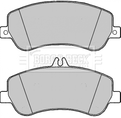 Brake Pad Set, disc brake (BBP2210)