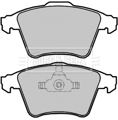 Brake Pad Set, disc brake (BBP2108)