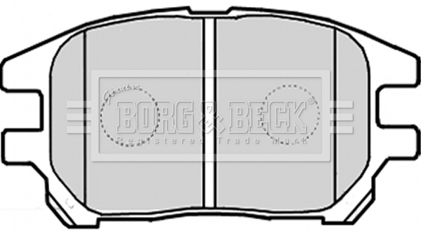 Brake Pad Set, disc brake (BBP2231)