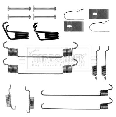 Accessory Kit, brake shoes (BBK6263)