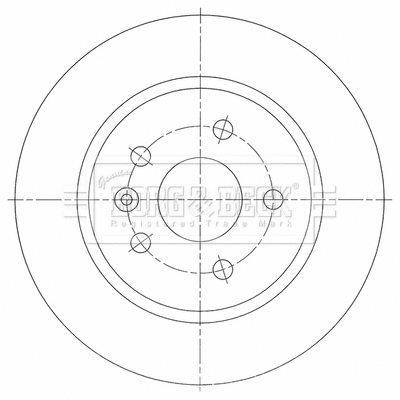 Brake Disc (BBD5464)