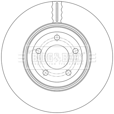 Brake Disc (BBD7014S)