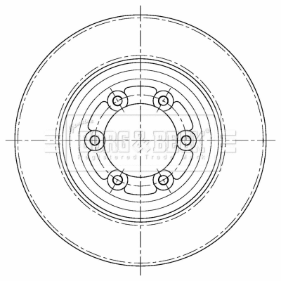 Brake Disc (BBD5409)
