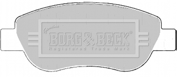 Brake Pad Set, disc brake (BBP2186)