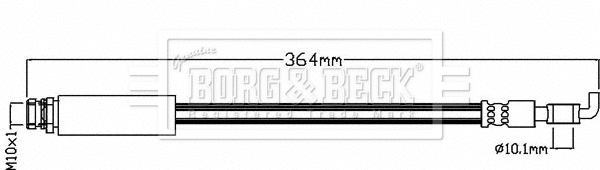 Brake Hose (BBH8474)