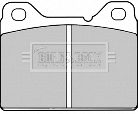 Brake Pad Set, disc brake (BBP1007)