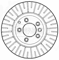 Brake Disc (BBD5926S)
