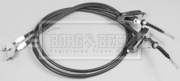 Cable Pull, parking brake (BKB2596)