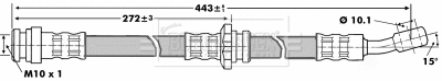 Brake Hose (BBH6824)