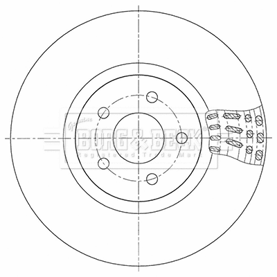 Brake Disc (BBD5348)