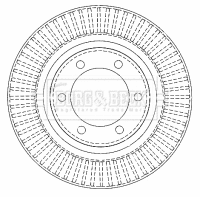 Brake Disc (BBD4502)