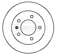 Brake Disc (BBD5081)