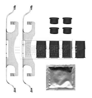 Accessory Kit, disc brake pad (BBK1668)