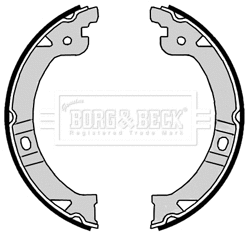Brake Shoe Set, parking brake (BBS6341)