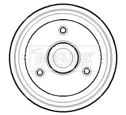 Brake Drum (BBR7071)