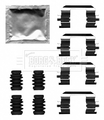 Accessory Kit, disc brake pad (BBK1637)