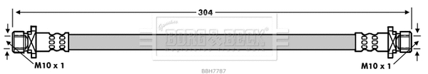 Brake Hose (BBH7787)