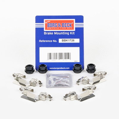 Accessory Kit, disc brake pad (BBK1726)