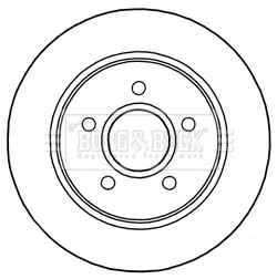Brake Disc (BBD5241)