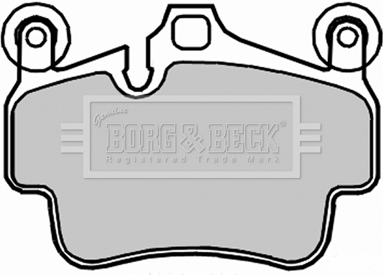 Brake Pad Set, disc brake (BBP2316)