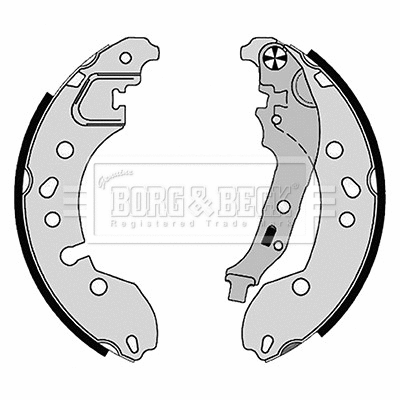 Brake Shoe Set (BBS6511)
