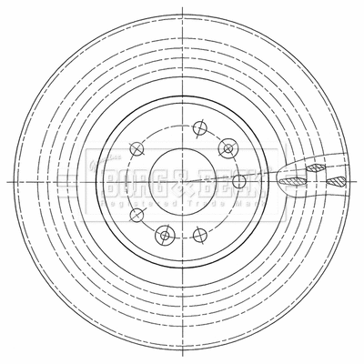 Brake Disc (BBD6126S)