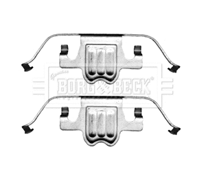 Accessory Kit, disc brake pad (BBK1381)