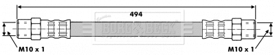 Brake Hose (BBH6382)
