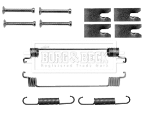Accessory Kit, brake shoes (BBK6151)