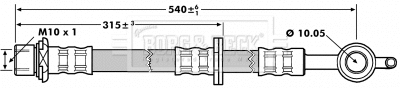 Brake Hose (BBH7271)