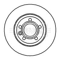 Brake Disc (BBD4213)