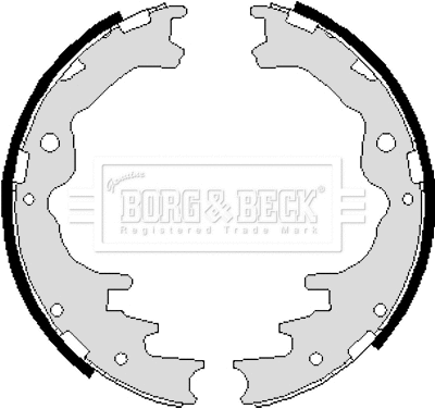 Brake Shoe Set (BBS6028)
