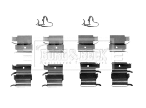 Accessory Kit, disc brake pad (BBK1469)